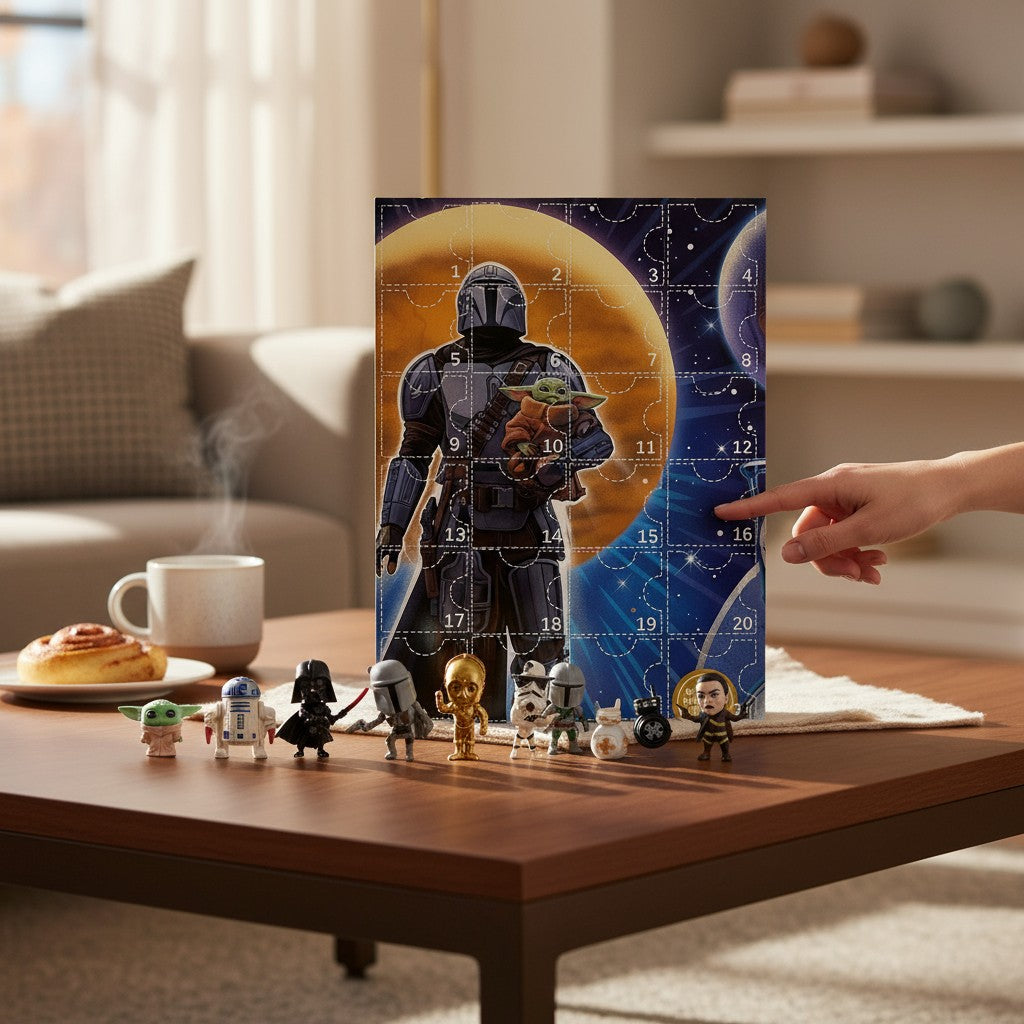Yoda Christmas Advent Calendar for Kids Holiday Gift