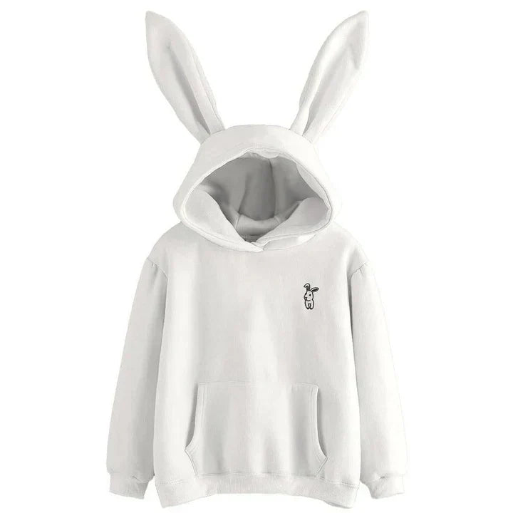 Cozy Women's Rabbit Ear Hoodie