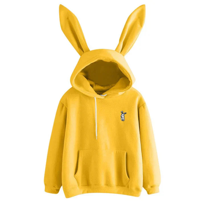 Cozy Women's Rabbit Ear Hoodie